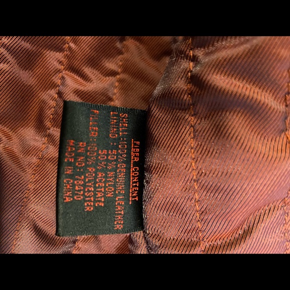 Men’s Nicole Miller leather coat - Picture 5 of 5